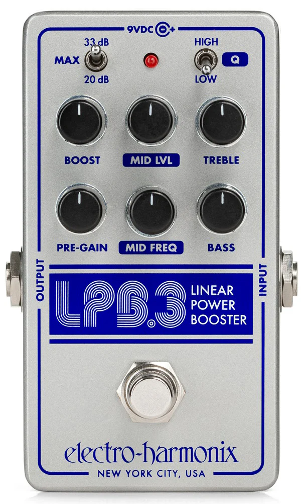 ELECTRO HARMONIX LPB3 LINEAR POWER BOOSTER PEDAL