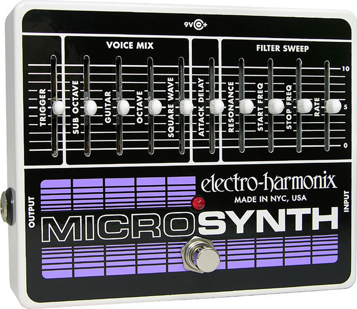 ELECTRO HARMONIX MICRO SYNTHESIZER PEDAL SINTETIZADOR GUITARRA - Image 11