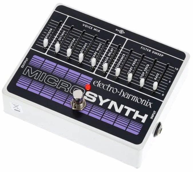 ELECTRO HARMONIX MICRO SYNTHESIZER PEDAL SINTETIZADOR GUITARRA - Image 4