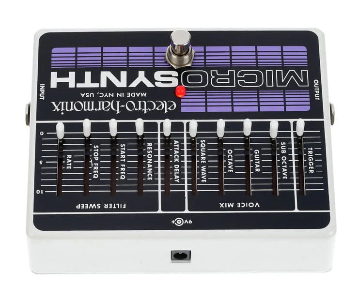 ELECTRO HARMONIX MICRO SYNTHESIZER PEDAL SINTETIZADOR GUITARRA - Image 7