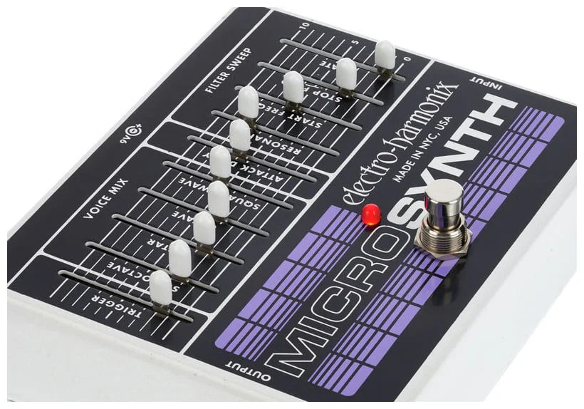 ELECTRO HARMONIX MICRO SYNTHESIZER PEDAL SINTETIZADOR GUITARRA - Image 8