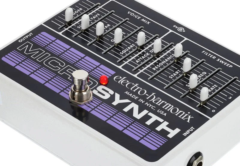 ELECTRO HARMONIX MICRO SYNTHESIZER PEDAL SINTETIZADOR GUITARRA - Image 9