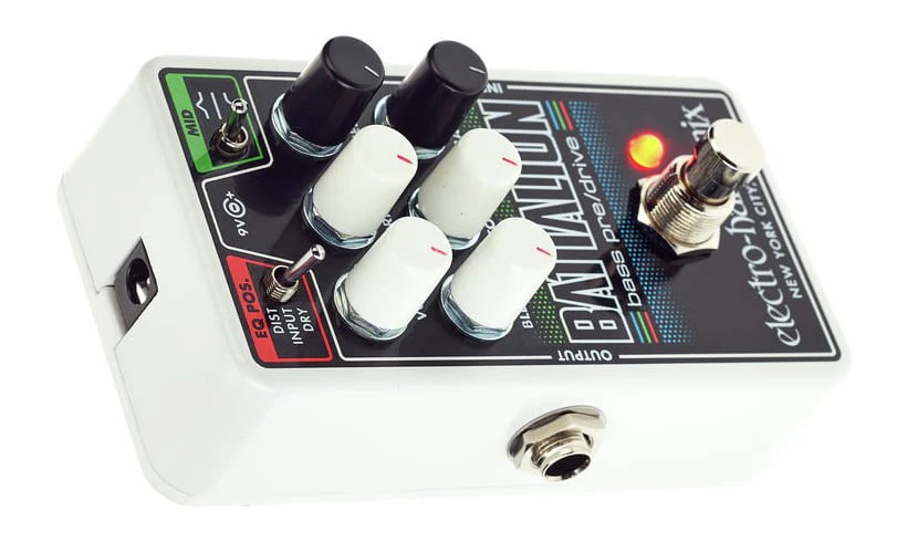 ELECTRO HARMONIX NANO BATTALION PEDAL OVERDRIVE BAJO - Image 5