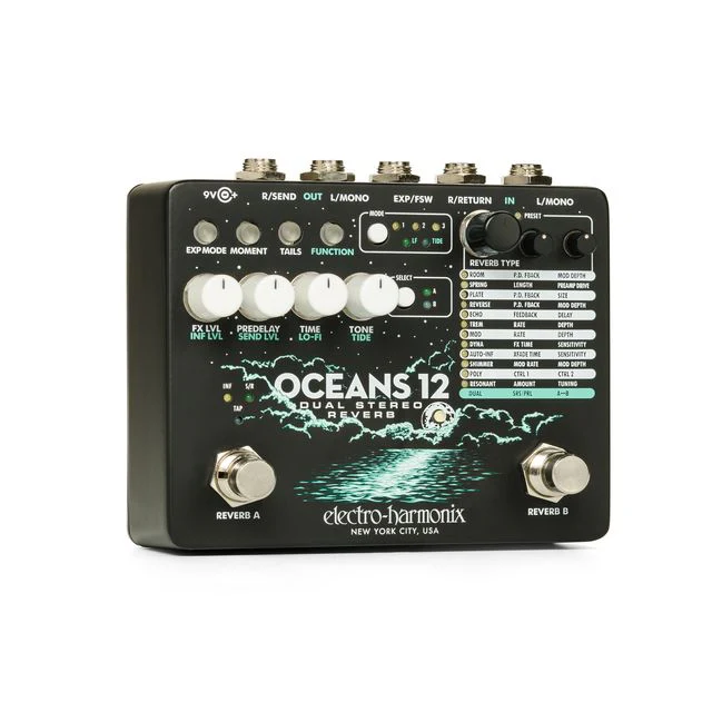 ELECTRO HARMONIX OCEANS 12 PEDAL REVERB - Image 10