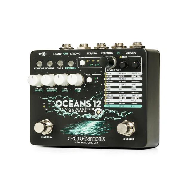 ELECTRO HARMONIX OCEANS 12 PEDAL REVERB - Image 11