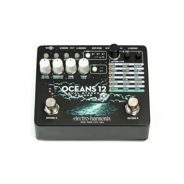 ELECTRO HARMONIX OCEANS 12 PEDAL REVERB - Image 3