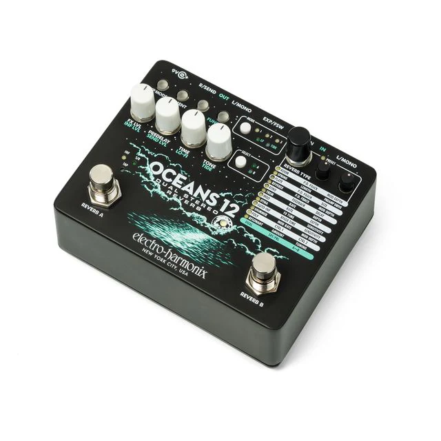 ELECTRO HARMONIX OCEANS 12 PEDAL REVERB - Image 4