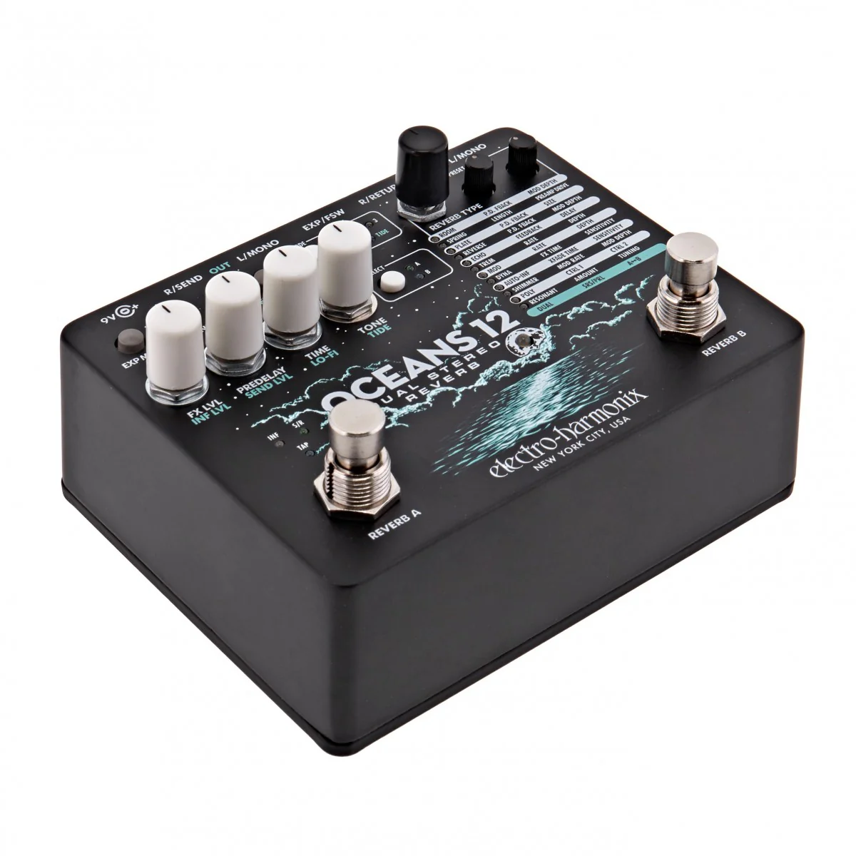 ELECTRO HARMONIX OCEANS 12 PEDAL REVERB - Image 5