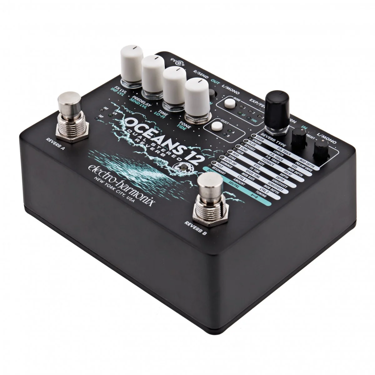 ELECTRO HARMONIX OCEANS 12 PEDAL REVERB - Image 7