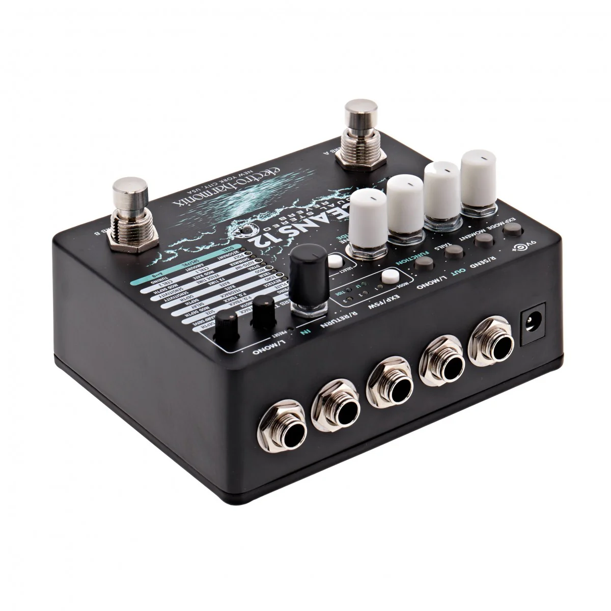 ELECTRO HARMONIX OCEANS 12 PEDAL REVERB - Image 8