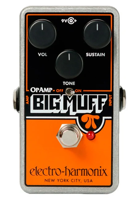 ELECTRO HARMONIX OP-AMP BIG MUFF PI PEDAL DISTORSION