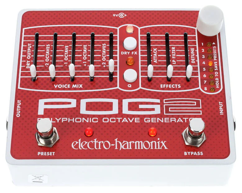 ELECTRO HARMONIX POG2 XO PEDAL OCTAVADOR POLIFONICO - Image 3