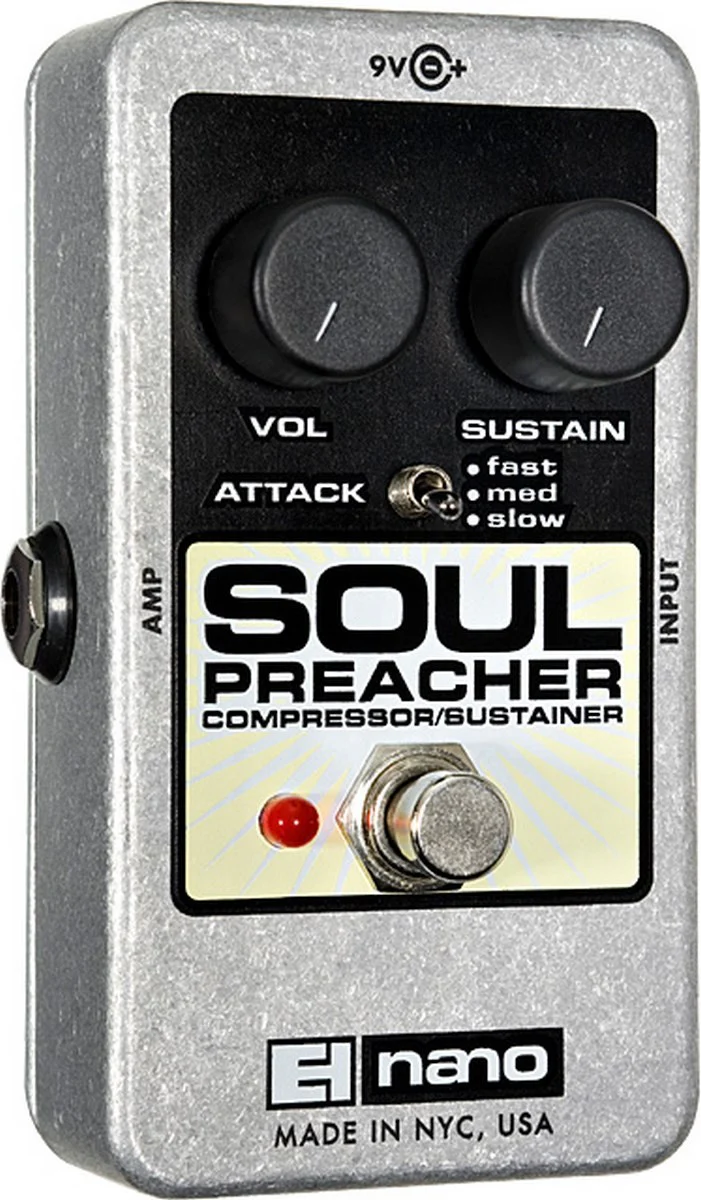 ELECTRO HARMONIX SOUL PREACHER PEDAL COMPRESOR - Image 13
