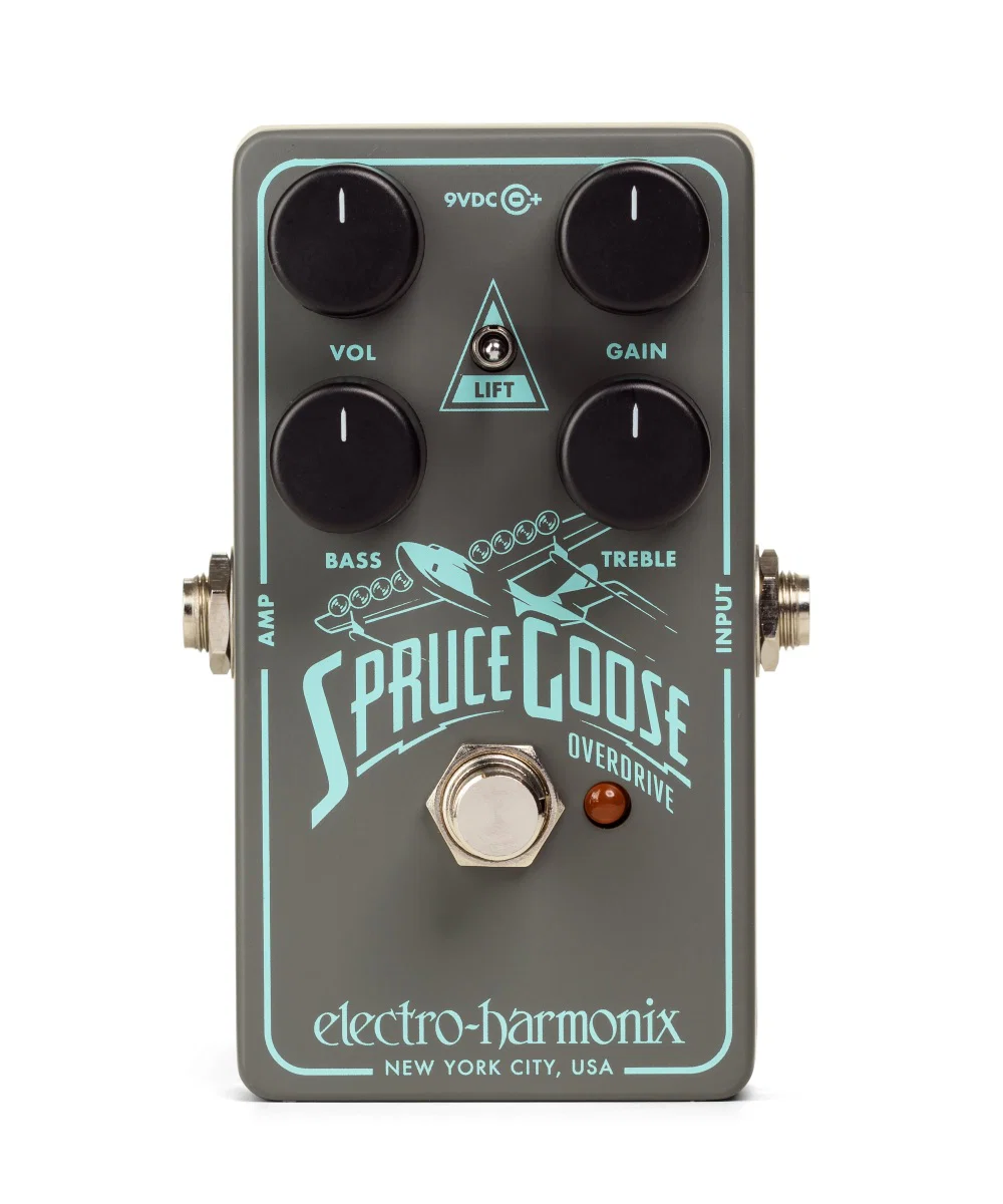 ELECTRO HARMONIX SPRUCE GOOSE OVERDRIVE PEDAL