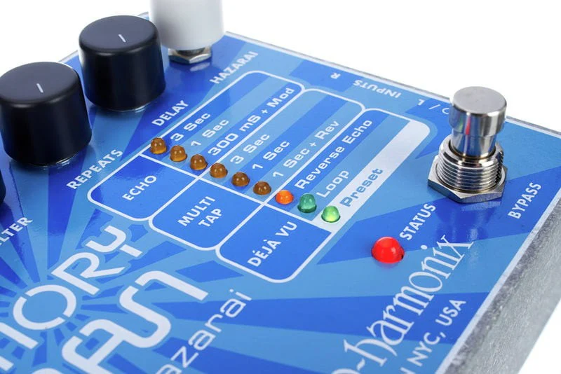 ELECTRO HARMONIX STEREO MEMORY MAN WITH HAZARAI PEDAL DELAY LOOPER - Image 11