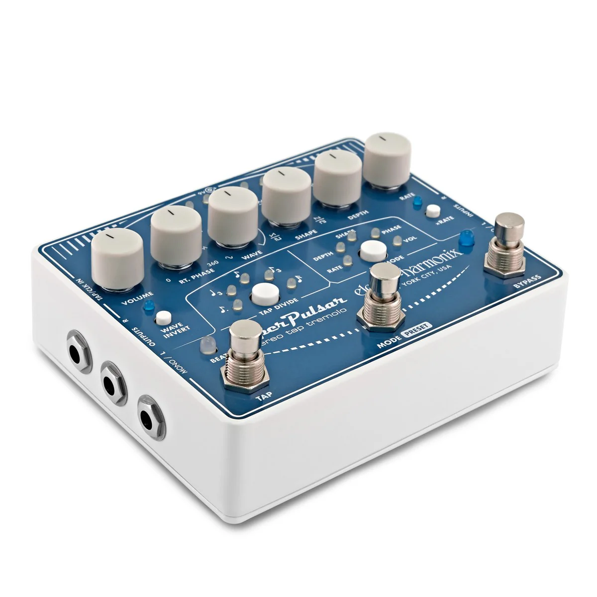 ELECTRO HARMONIX SUPER PULSAR PEDAL TREMOLO - Image 9