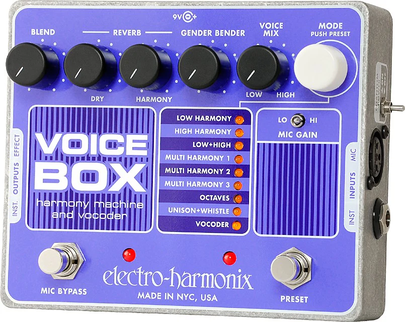 ELECTRO HARMONIX VOICE BOX PEDAL VOCODER - Image 10