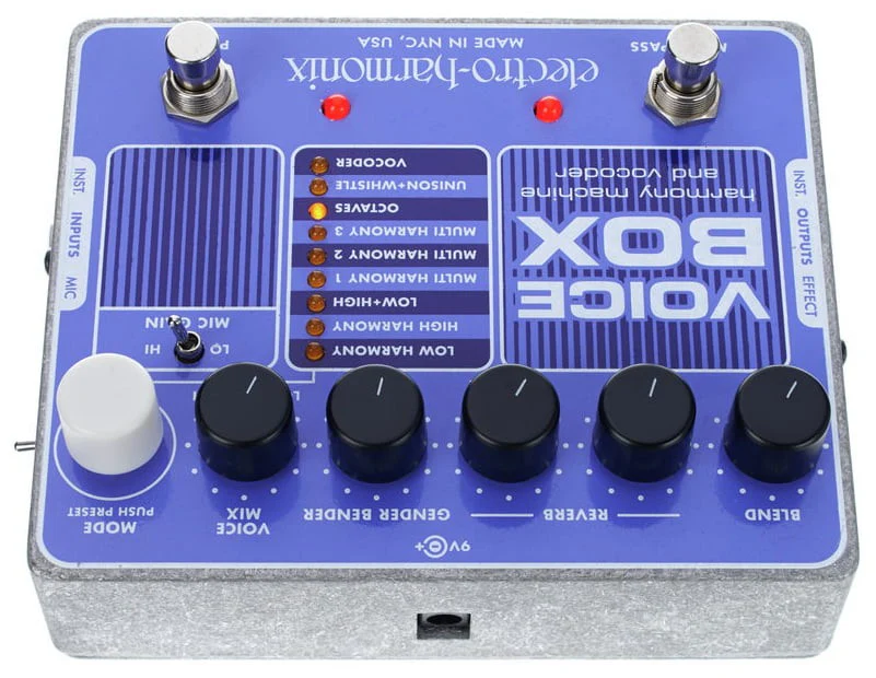 ELECTRO HARMONIX VOICE BOX PEDAL VOCODER - Image 5