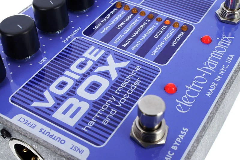 ELECTRO HARMONIX VOICE BOX PEDAL VOCODER - Image 8