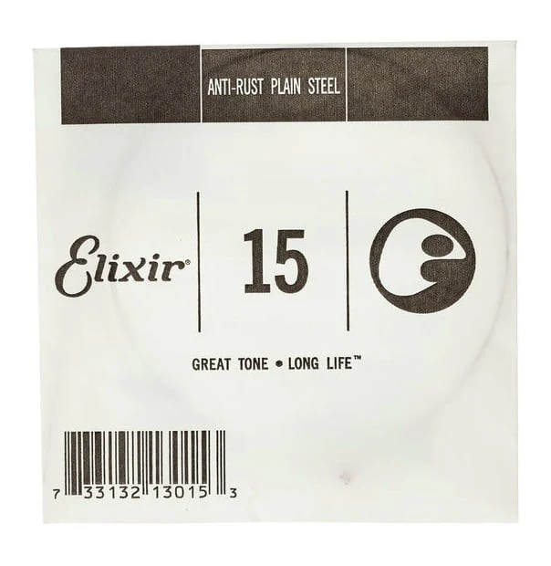 ELIXIR 015 ANTI RUST CUERDA GUITARRA ELECTRICA O ACUSTICA PLANA