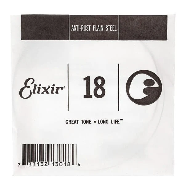 ELIXIR 018 ANTI RUST CUERDA GUITARRA ELECTRICA O ACUSTICA PLANA