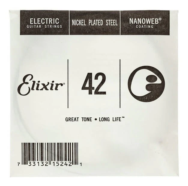 ELIXIR 042 NANOWEB CUERDA GUITARRA ELECTRICA CUSTOM LIGHT