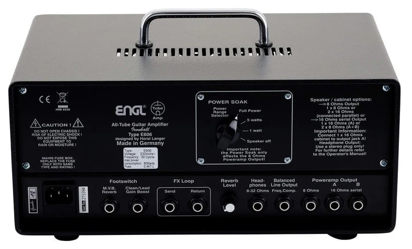 ENGL E606 IRONBALL AMPLIFICADOR CABEZAL GUITARRA - Image 5