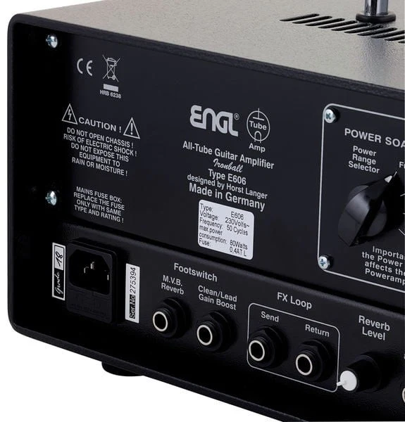 ENGL E606 IRONBALL AMPLIFICADOR CABEZAL GUITARRA - Image 8