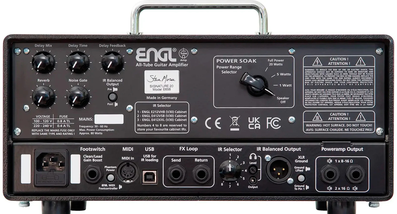 ENGL E658 STEVE MORSE SIGNATURE AMPLIFICADOR CABEZAL GUITARRA - Image 2