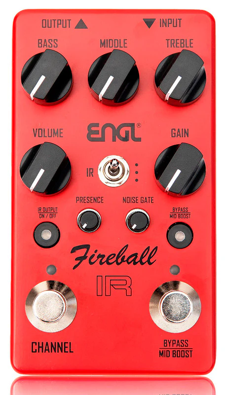 ENGL EP635 FIREBALL IR PEDAL PREVIO DOS CANALES