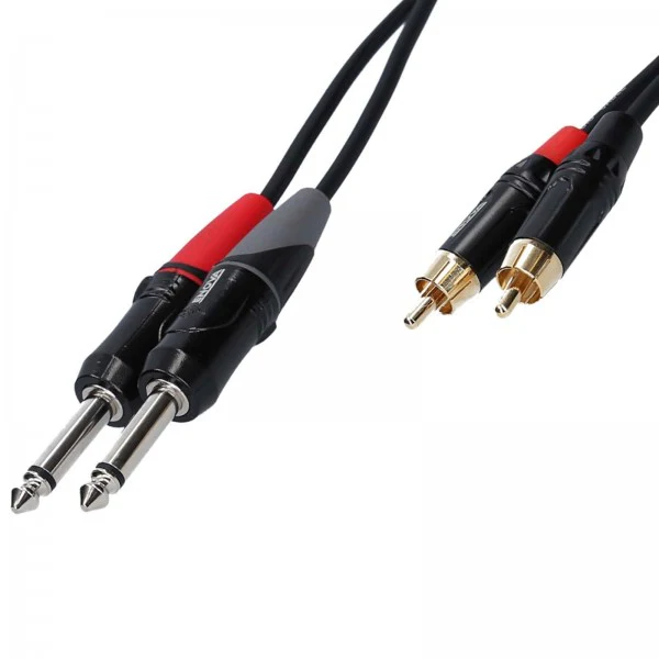 ENOVA EC-A3-CLMPLM-3 CABLE 2 X RCA A 2 X JACK MONO 3 METROS - Image 2