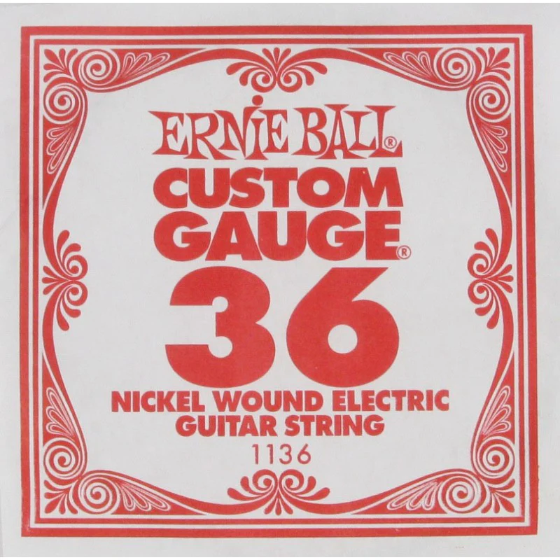 ERNIE BALL 1136 CUERDA 036 GUITARRA ELECTRICA