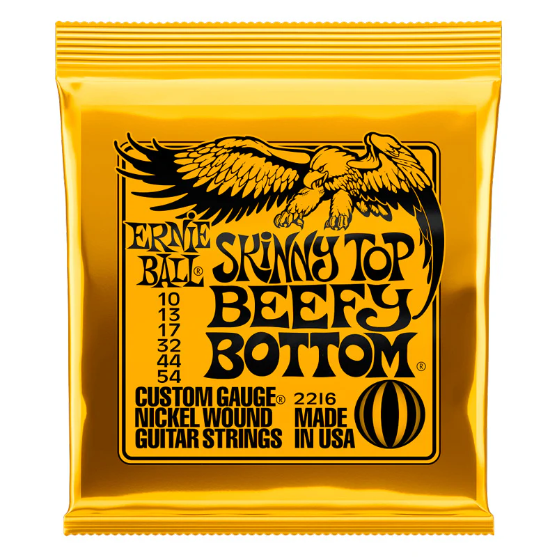 ERNIE BALL 2216 SKINNY TOP BEEFY BOTTOM SLINKY JUEGO CUERDAS ELECTRICA 010-054