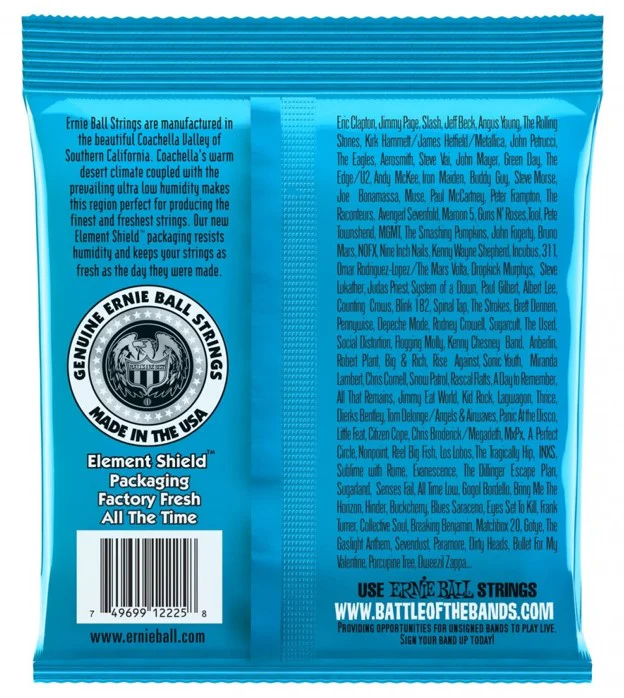 ERNIE BALL 2225 SLINKY JUEGO CUERDAS GUITARRA ELECTRICA 008-038 - Image 2