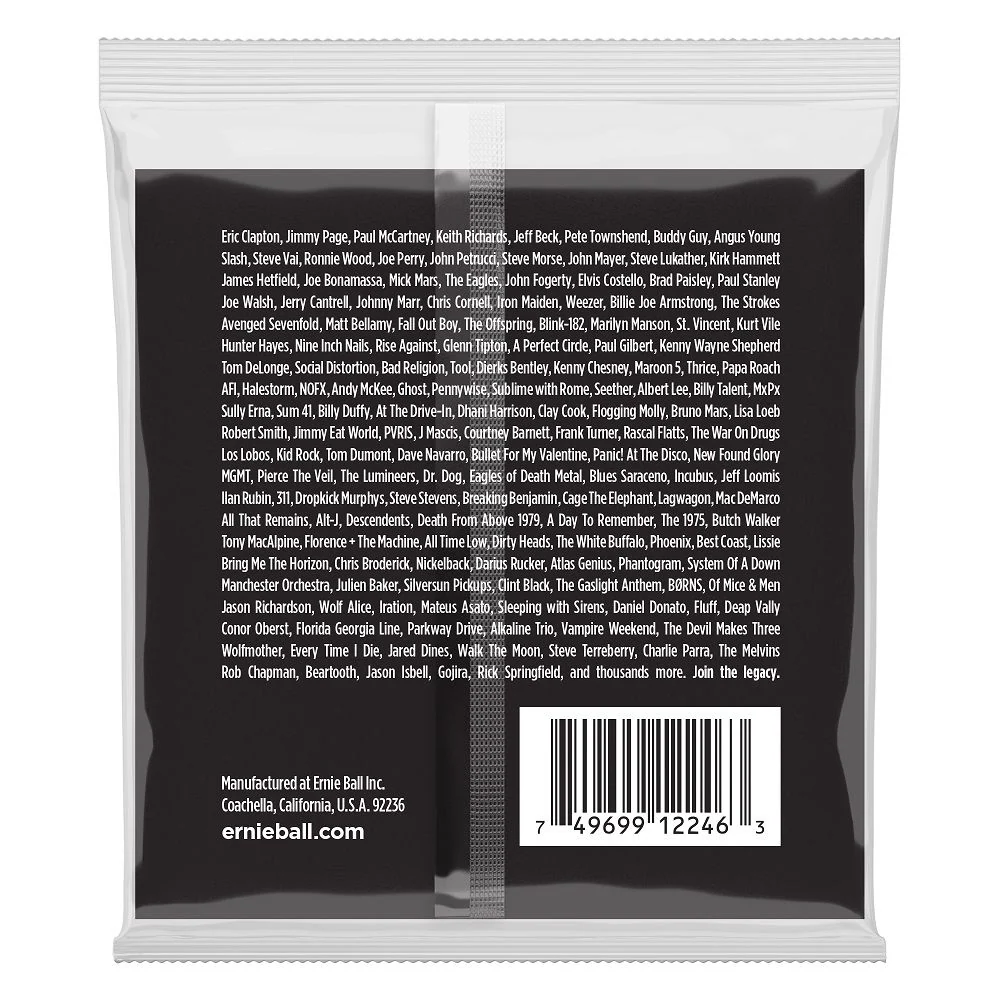 ERNIE BALL 2246 STAINLESS STEEL REGULAR SLINKY JUEGO CUERDAS ELECTRICA 010-046 - Image 2