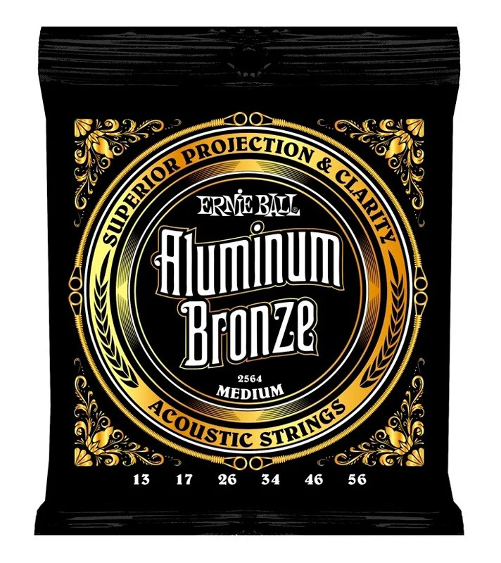 ERNIE BALL 2564 ALUMINUM BRONZE JUEGO CUERDAS GUITARRA ACUSTICA 013-056