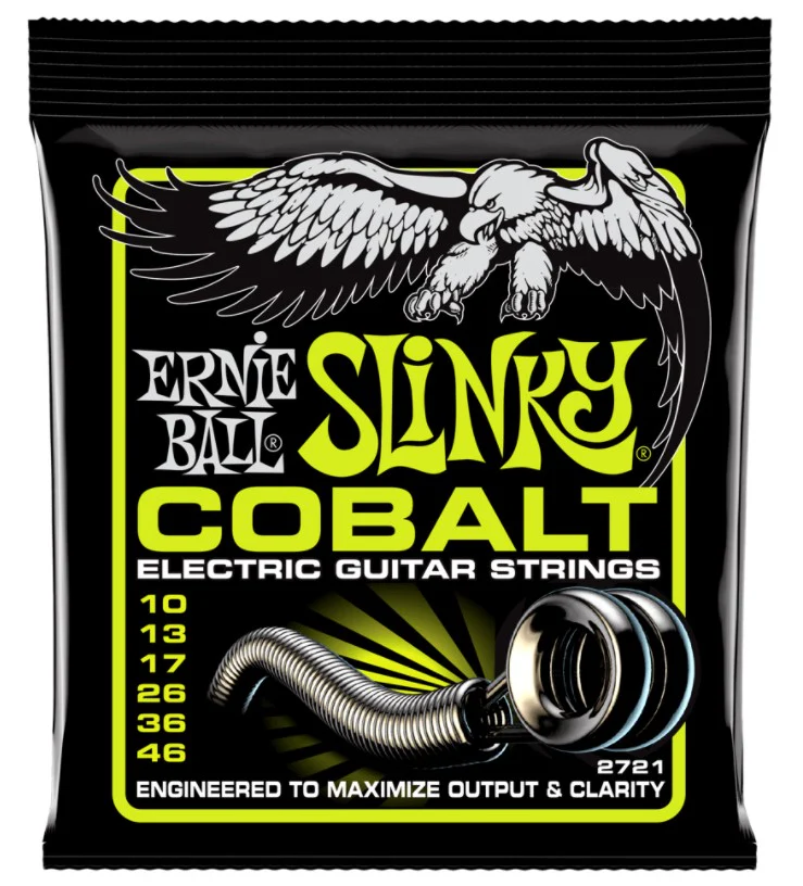 ERNIE BALL 2721 COBALT JUEGO CUERDAS GUITARRA ELECTRICA 010-046