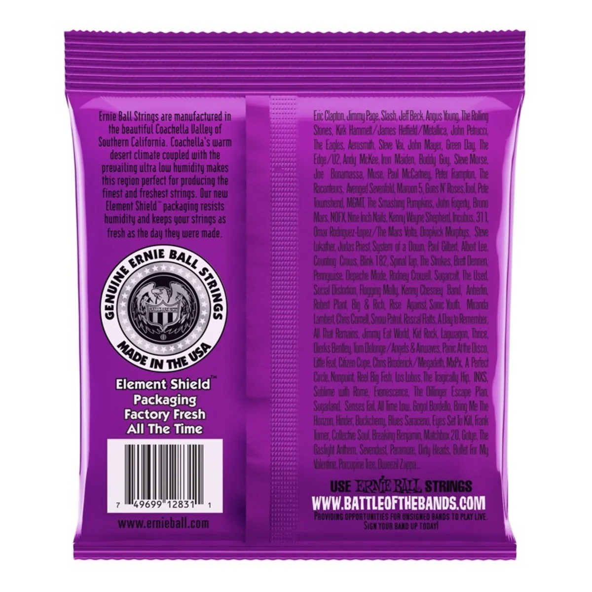 ERNIE BALL 2831 SLINKY POWER JUEGO CUERDAS BAJO 055-110 - Image 2
