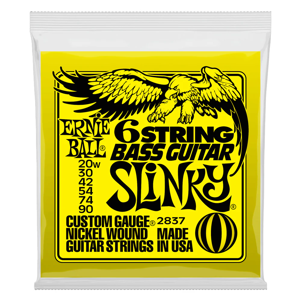 ERNIE BALL 2837 SLINKY BARITONO JUEGO CUERDAS GUITARRA ELECTRICA 020W-090