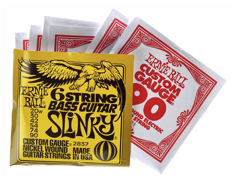 ERNIE BALL 2837 SLINKY BARITONO JUEGO CUERDAS GUITARRA ELECTRICA 020W-090 - Image 3