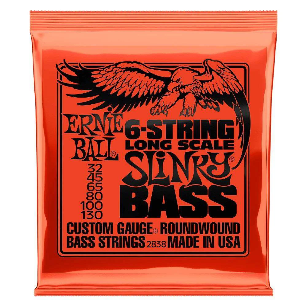 ERNIE BALL 2838 JUEGO 6 CUERDAS BAJO 032-130