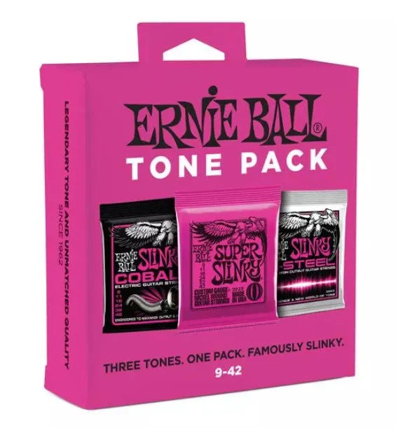ERNIE BALL 3333 SLINKY SUPER TONE PACK 3 JUEGOS CUERDAS GUITARRA ELECTRICA 009-042 - Image 3