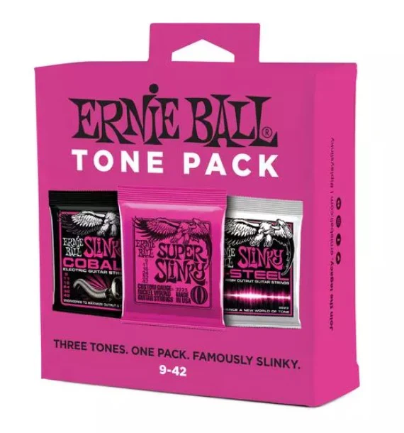 ERNIE BALL 3333 SLINKY SUPER TONE PACK 3 JUEGOS CUERDAS GUITARRA ELECTRICA 009-042 - Image 4