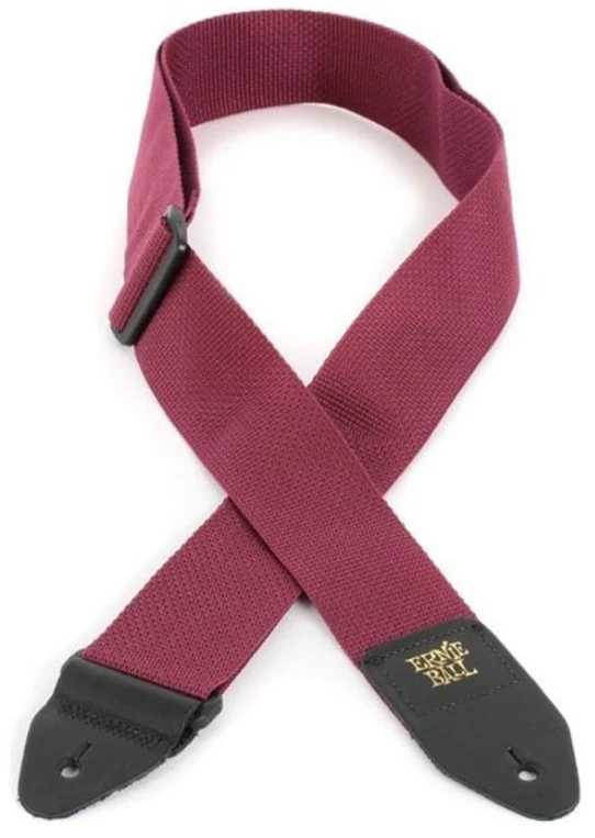 ERNIE BALL 4047 CORREA GUITARRA O BAJO NYLON BURGUNDY - Image 2