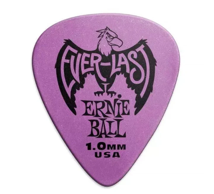 ERNIE BALL 9193 EVERLAST BOLSA DE 12 PUAS 1MM PURPURA