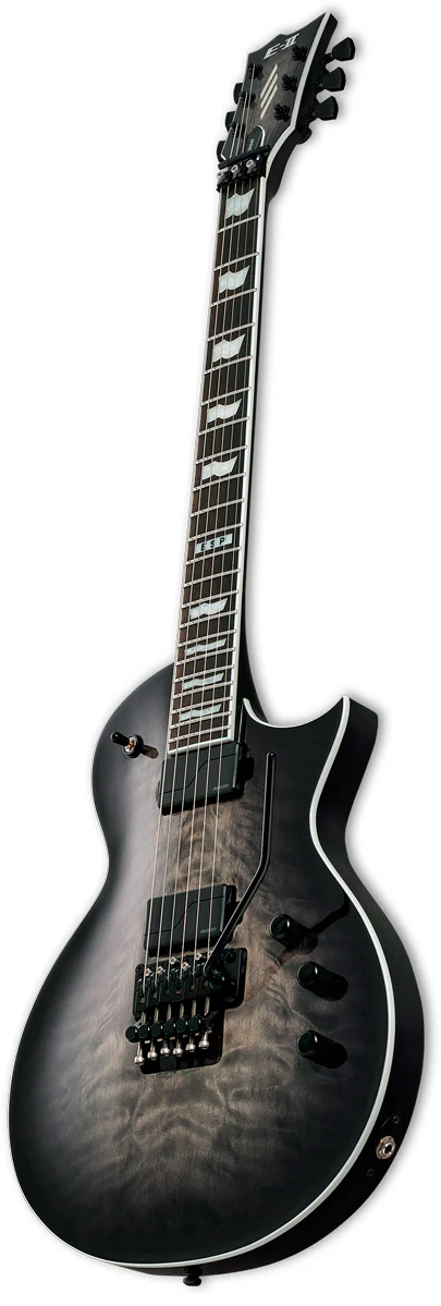 ESP E-II ECLIPSE FR CB GUITARRA ELECTRICA CHARCOAL BURST - Image 2
