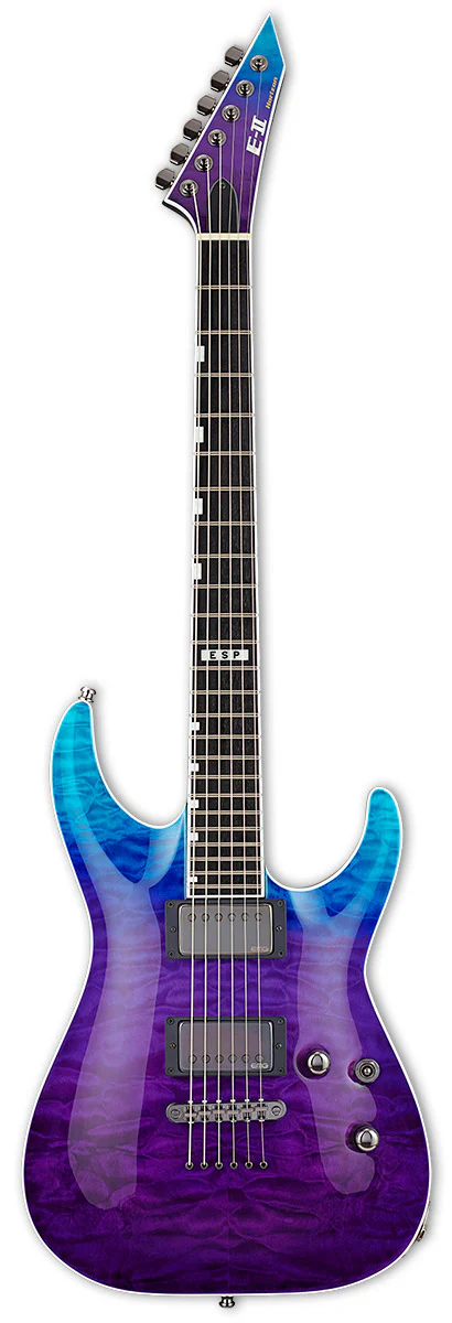 ESP E-II HORIZON NTII BPF GUITARRA ELECTRICA BLUE PURPLE FADE