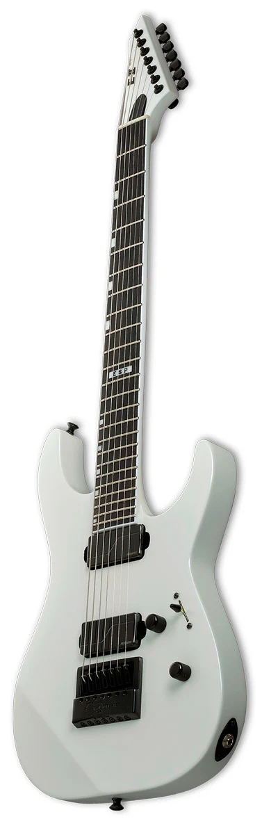 ESP E-II M-II 7B ET PW GUITARRA ELECTRICA 7 CUERDAS PEARL WHITE - Image 2