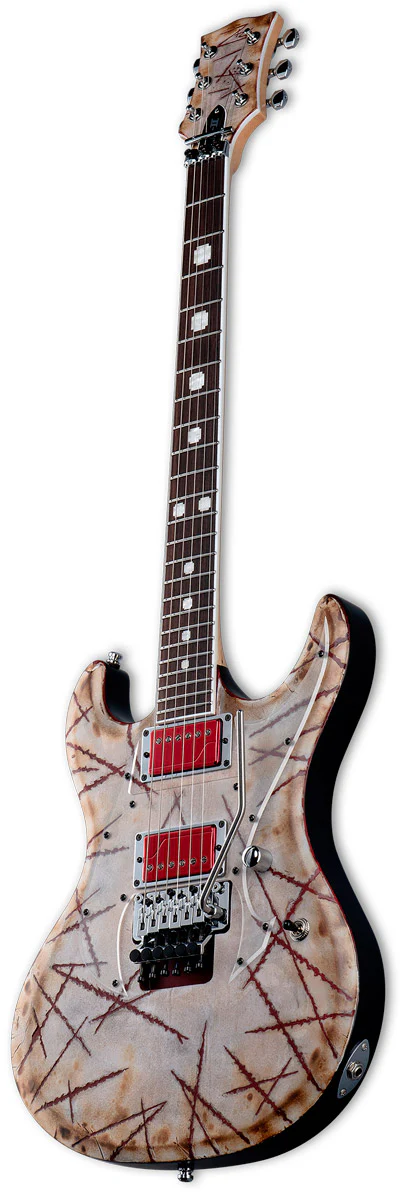 ESP E-II RZK-I BR RICHARD Z KRUSPE GUITARRA ELECTRICA BURNT - Image 2