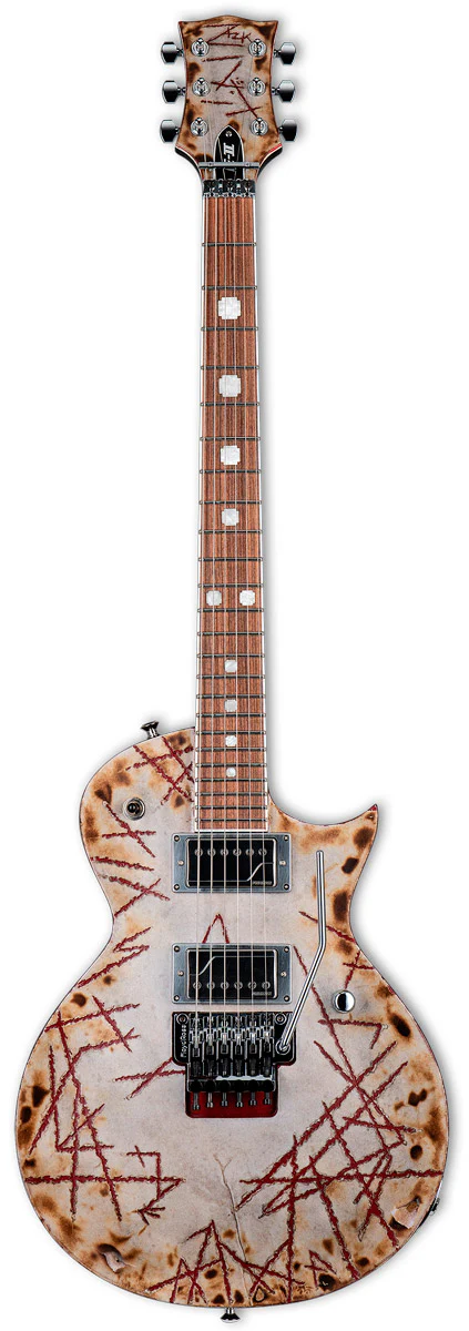 ESP E-II RZK-II BR RICHARD Z KRUSPE GUITARRA ELECTRICA BURNT